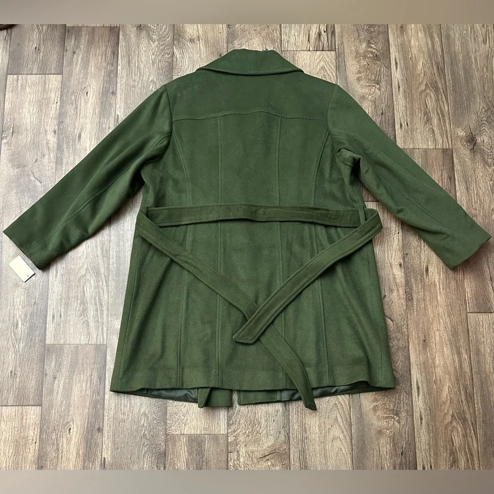 Michael Kors 60% Wool Blend Coat Women’s Size 2X Jade Green